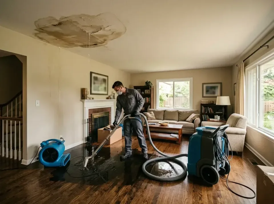 attic-pipe-burst-ceiling-drip-008 — frequently asked questions, Water Damage Restoration & Carpet Care in Somerdale, NJ